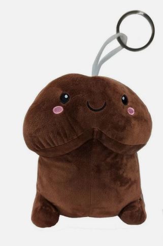 SHORT PENIS STUFFY 4 BROWN " - SHTSLI218BRN