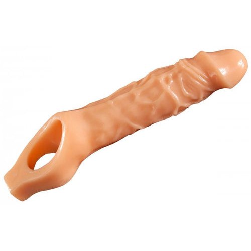 (BULK) MASTER SERIES FLESH MAMBA COCK SHEATH - XRAB453FL