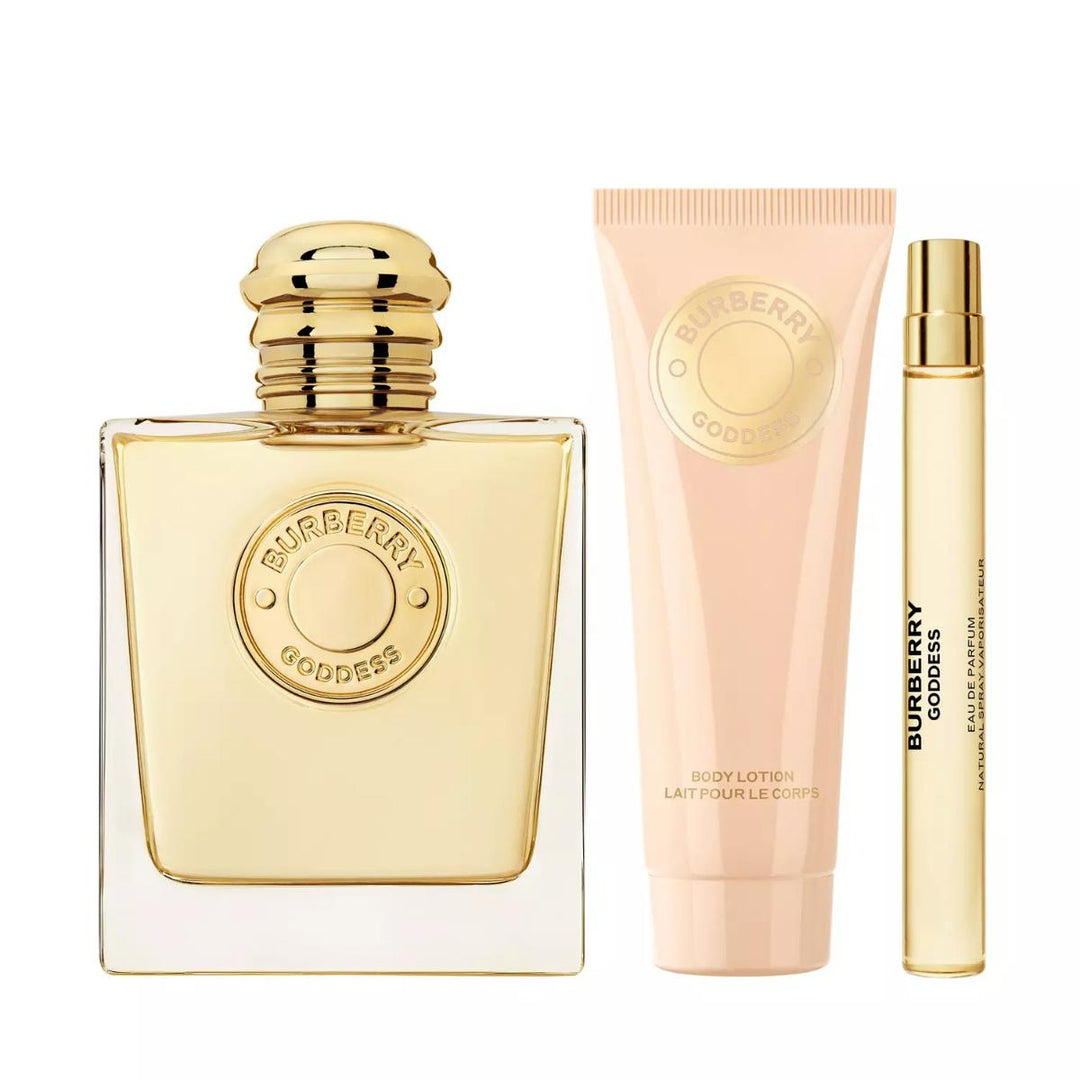 BURBERRY GODDESS 3PC SET, WOMEN'S GIFT SET, EDP-Pinkfoxxx
