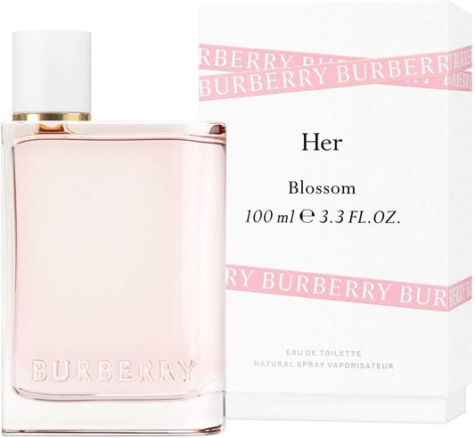 BURBERRY HER BLOSSOM 3.3OZ, WOMEN'S PERFUME, EDT-Pinkfoxxx