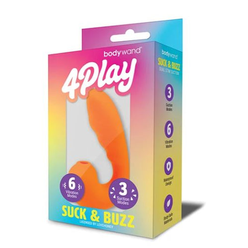 BODYWAND 4PLAY SUCK AND BUZZ - XGBW240