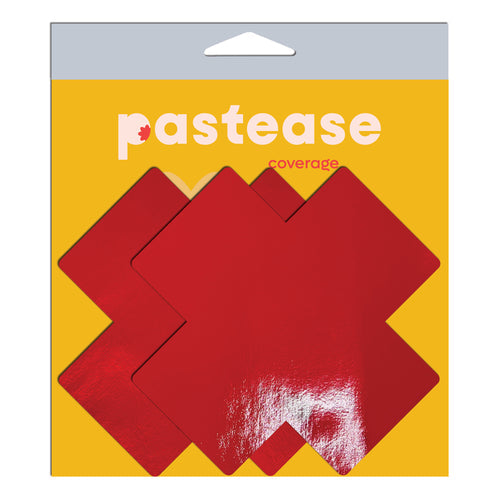 PASTEASE FAUX LATEX RED PLUS X FULL COVERAGE - PASCPLSPLRD