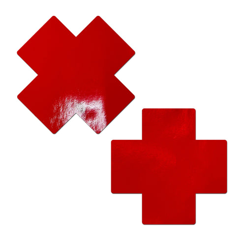 PASTEASE FAUX LATEX RED PLUS X FULL COVERAGE - PASCPLSPLRD