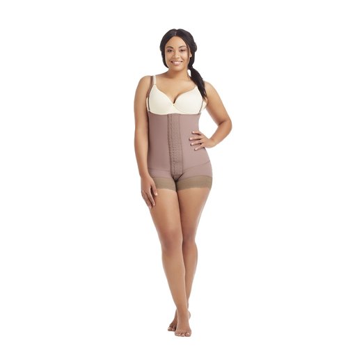 Body Garment-Hip Hugger-Braless 3 level hook. Control shaping girdle with high compression