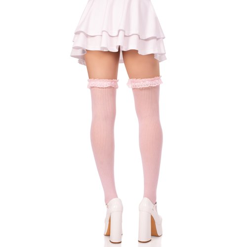 Calliope Striped Thigh Highs - 6229      12922
