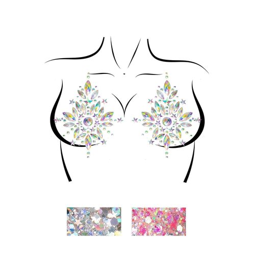 Cambria Jewels Sticker Nipple Pasties & Body Glitter - NIPPLE012 18322
