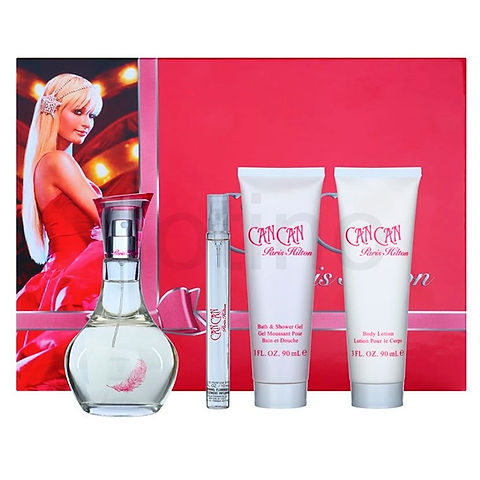 CAN CAN 4PC SET 3.4OZ, WOMEN'S GIFT SET, EDP-Pinkfoxxx