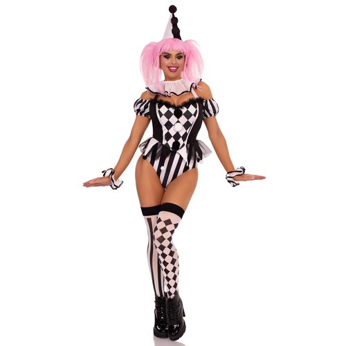 Captivating Circus Clown Costume - 87102     00725