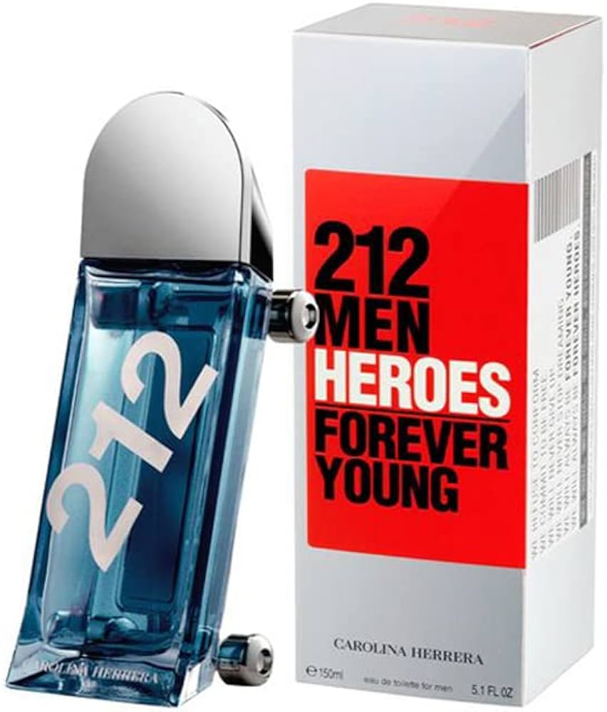 CAROLINA HERRERA 212 HERO 5.1OZ, MEN'S PERFUME, EDT-Pinkfoxxx