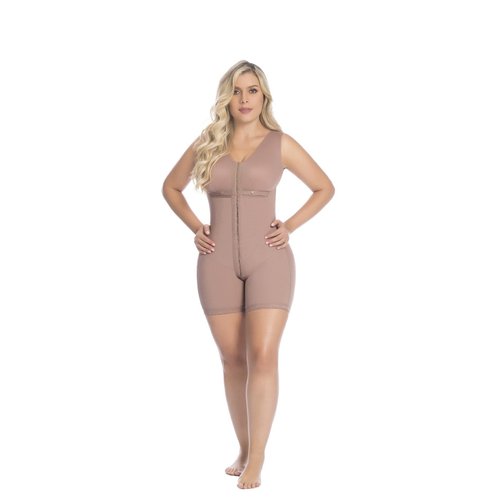 Sleeveless Body Garment With Bra 3 Level Hook. This girdle helps the recovery, healing pro