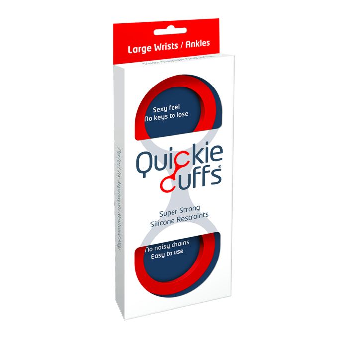 Quickie Cuffs Red (Large) (case qty: 12) - USQCLR