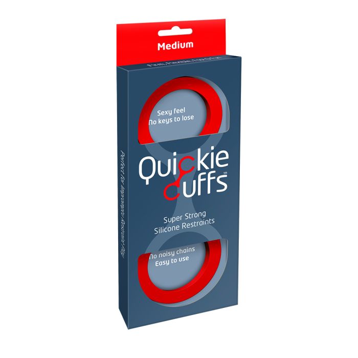 Quickie Cuffs Red (Medium) (case qty: 12) - USQCMR