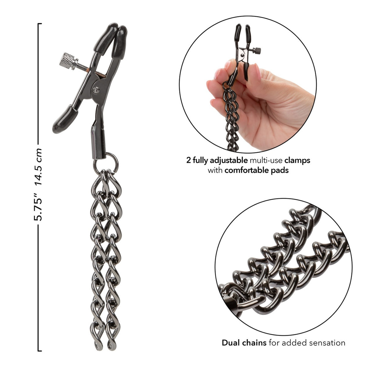 EUPHORIA CHAIN NIPPLE CLAMPS - SE310007