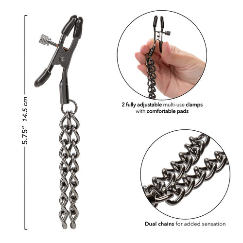 EUPHORIA CHAIN NIPPLE CLAMPS - SE310007