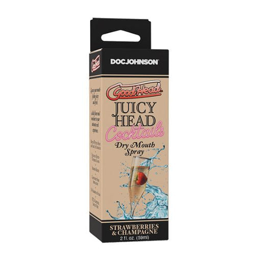GOODHEAD JUICY HEAD COCKTAILS SPRAY STRAWB & CHAMPAGNE 2oz