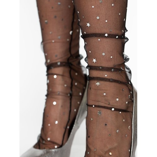 Charli Stars and Moons Socks - 3047      00122