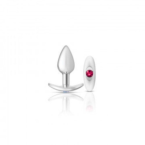CHEEKY CHARMS BUTT PLUG SET IRIDESCENT/ BRIGHT PINK - VBCC9140