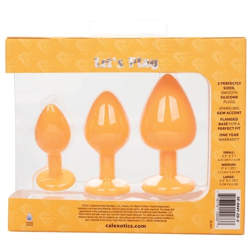 Cheeky Gems-Orange
