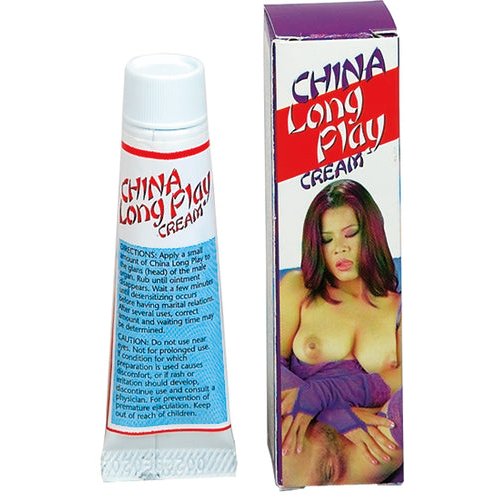 CHINA LONG PLAY CREAM .5 OZ