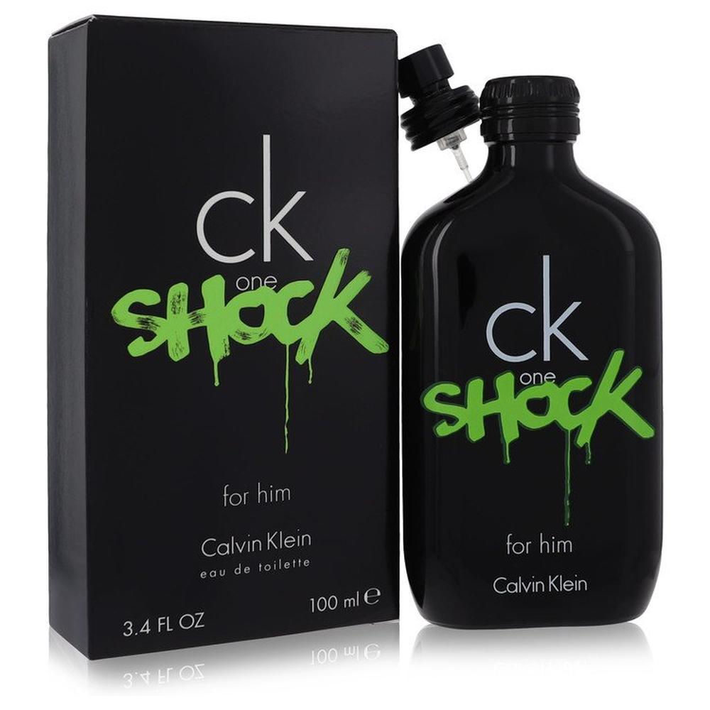 CK ONE SHOCK 3.4OZ, MEN'S PERFUME, EDT-Pinkfoxxx