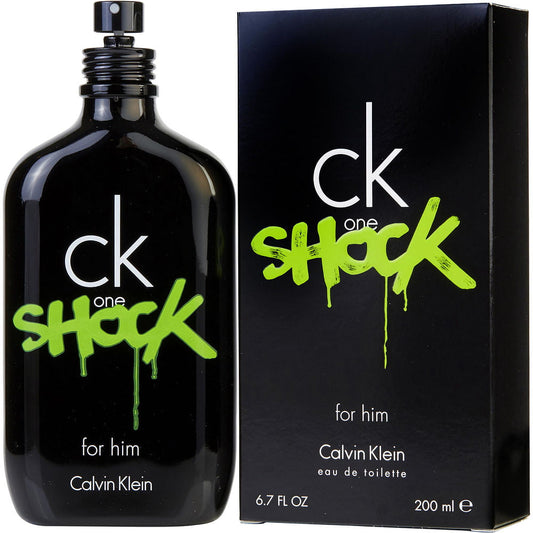 CK ONE SHOCK 6.7OZ, MEN'S PERFUME, EDT-Pinkfoxxx
