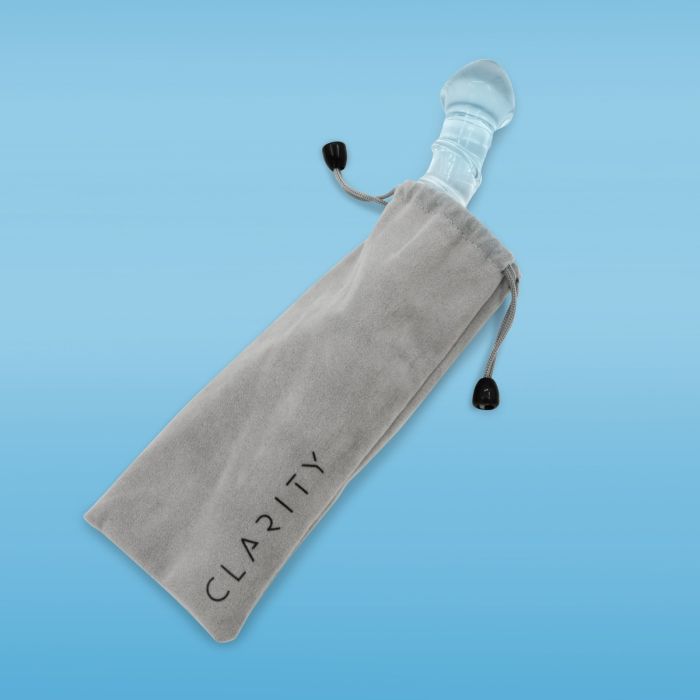 Clarity - Drawstring Bag - Velvet - Medium - CLA-DSB-M