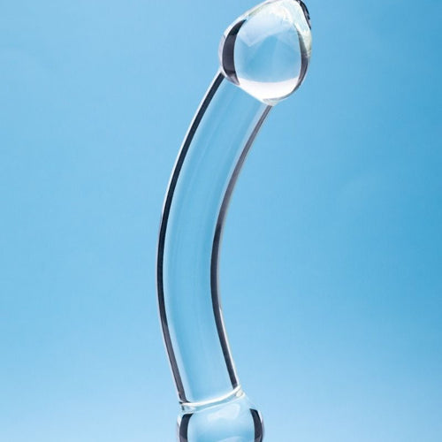 CLARITY GLASS DILDO CELESTIAL PURITY - CRECLA08