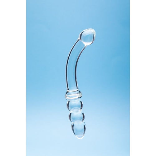 CLARITY GLASS DILDO CELESTIAL ZENITH - CRECLA10