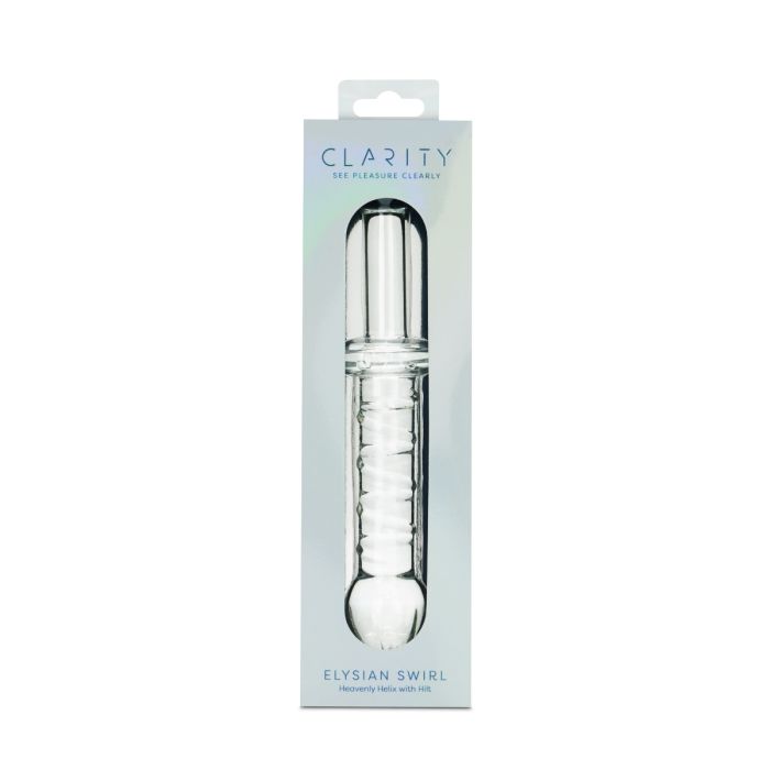 Clarity - Glass Dildo - Elysian Swirl - CLA-05