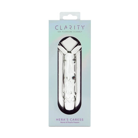Clarity - Glass Dildo - Hera's Caress - CLA-13