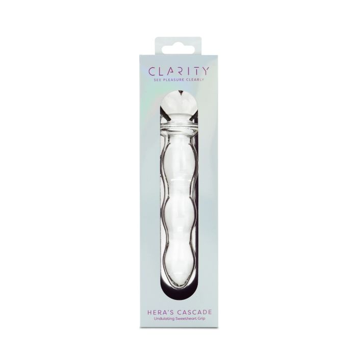 Clarity - Glass Dildo - Hera's Cascade - CLA-22