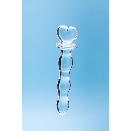 CLARITY GLASS DILDO HERA'S CASCADE - CRECLA22