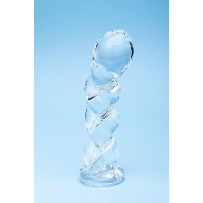 CLARITY GLASS DILDO SERAPHIC BRAID - CRECLA27