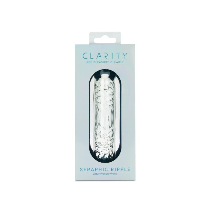 Clarity - Glass Dildo - Seraphic Ripple - CLA-19