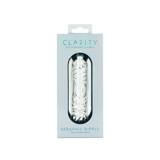 Clarity - Glass Dildo - Seraphic Ripple - CLA-19
