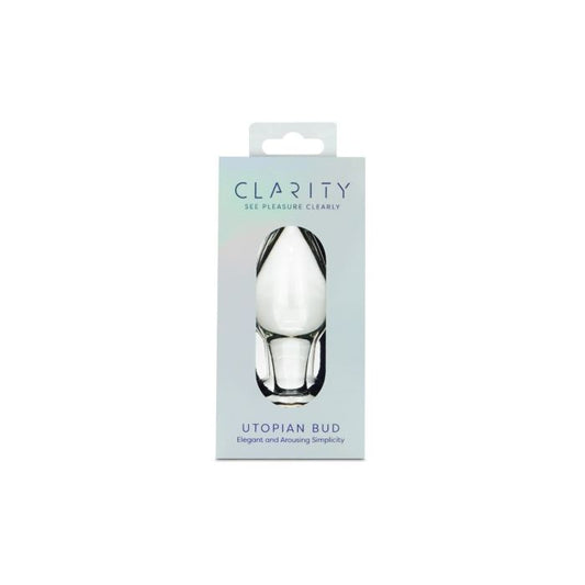 Clarity - Glass Dildo - Utopian Bud - CLA-12