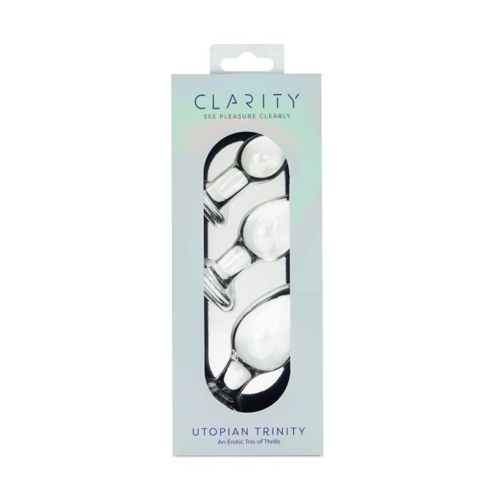 Clarity - Glass Dildo - Utopian Trinity - CLA-24