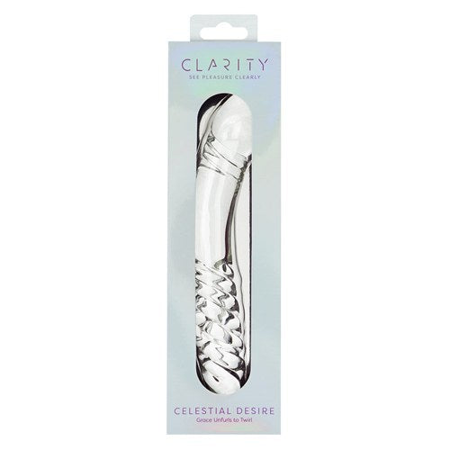 Clarity Glass Dildo Celestial Desire