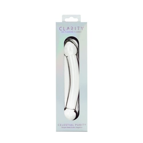 Clarity - Glass Dildo - Celestial Purity - CLA-08