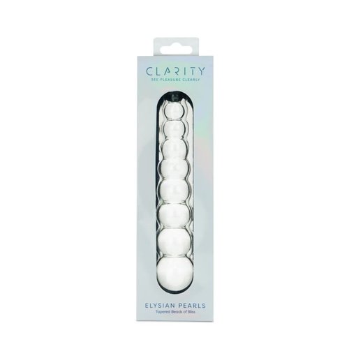 Clarity - Glass Dildo - Elysian Pearls - CLA-14