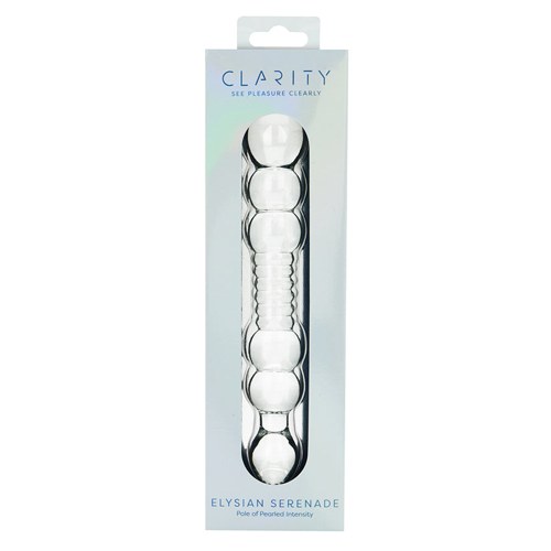 Clarity Glass Dildo Elysian Serenade