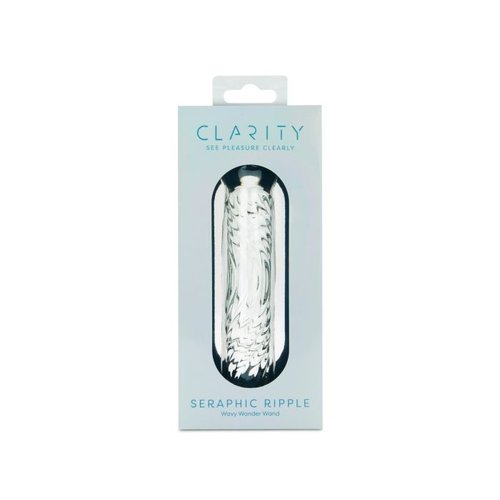 Clarity - Glass Dildo - Seraphic Ripple - CLA-19