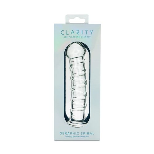 Clarity - Glass Dildo - Seraphic Spiral - CLA-01
