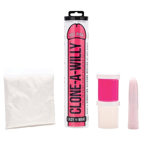 Clone-A-Willy Vibe Kit-Hot Pink