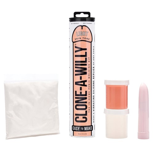 Clone-A-Willy Vibe Kit-Light Skin Tone