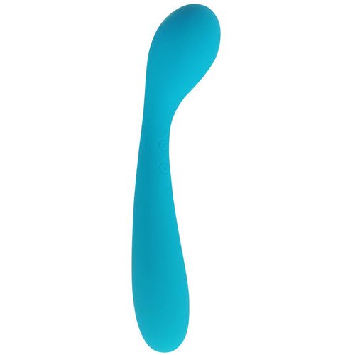 CLOUD 9 HEALTH & WELLNESS RECHARGEABLE G-SPOT SLIM 7IN DUAL MOTORS AQUA BLUE - WTC500846