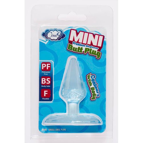 CLOUD 9 MINI BUTT PLUG BLUE - WTC63837
