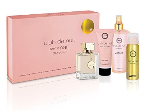 CLUB DE NUIT WOMEN 4PC SET, WOMEN'S GIFT SET, EDP-Pinkfoxxx