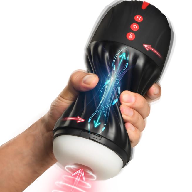 JOCK SUCKING & VIBRATING MASTURBATOR - CN09095001