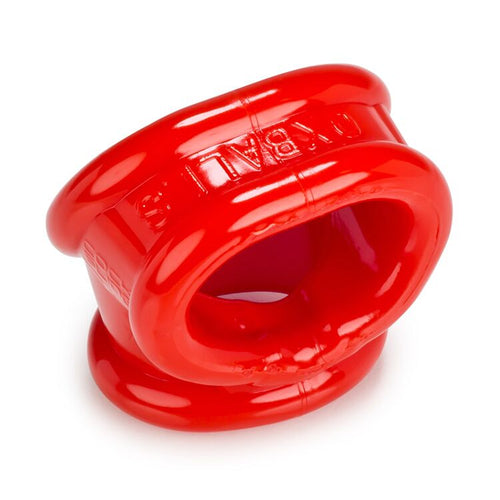 COCKSLING 2 COCK & BALL SLING OXBALLS RED (NET) - OX1013RED